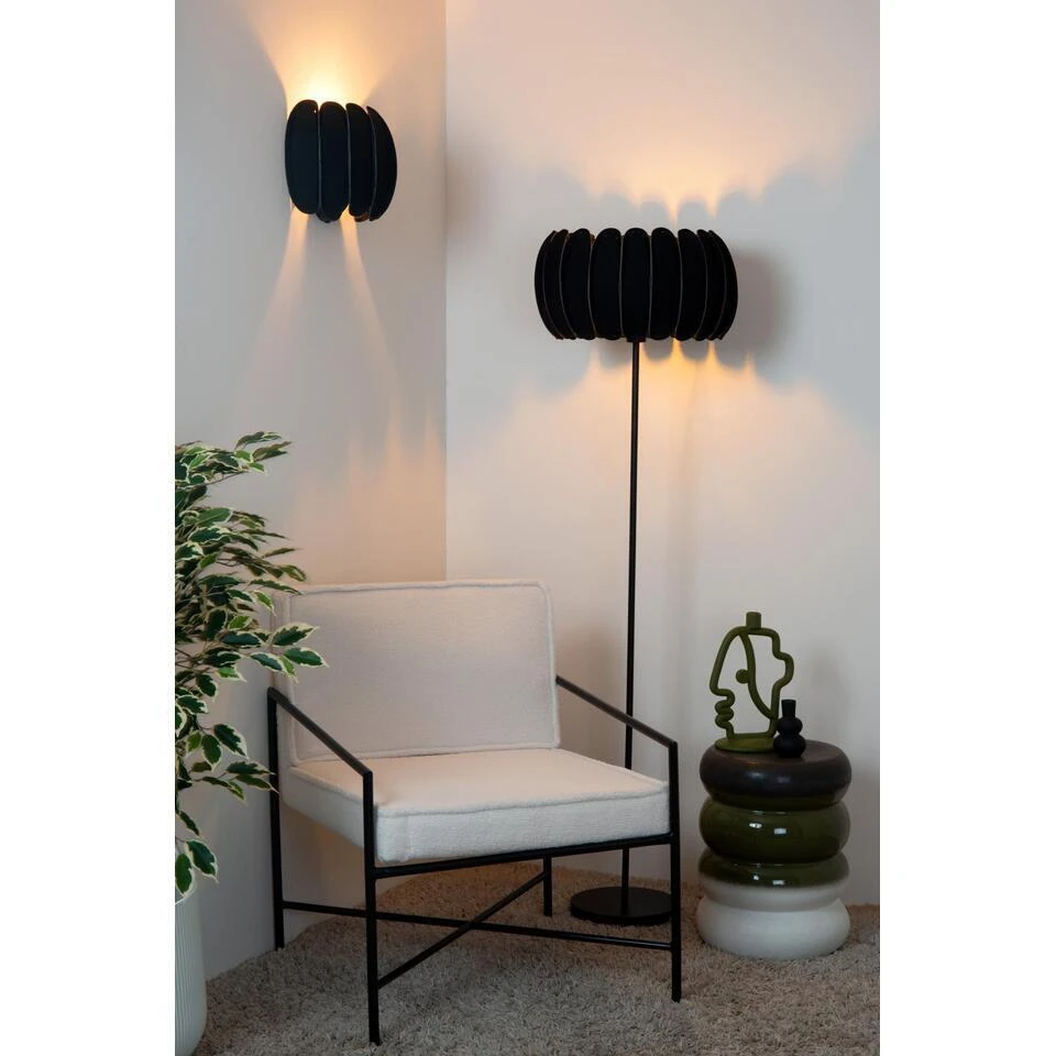 Lucide SPENCER Wandlamp - Zwart 2 Lucide SPENCER Wandlamp - Zwart - Afbeelding 2
