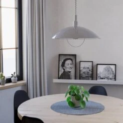 EGLO Alvez Hanglamp - E27 - 42 Cm - Wit 9 EGLO Alvez Hanglamp - E27 - 42 Cm - Wit -Leen Bakker a7a0dce76e62454aa3e8c106326d1e4b