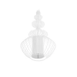Beliani Hanglamp KOLVA - Wit Metaal -Leen Bakker a992b0b9cf774d10952a6e0e23a81ebd