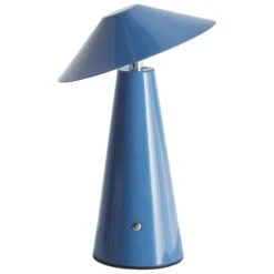 APAYAO - Tafellamp - Blauw - IJzer -Leen Bakker af13eb7cb18b4d60b892f4ecfa396a03