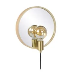 Lucide REFLEX Spiegellamp - Naturel -Leen Bakker af2d2cefe7214d0fa0110809f93eacc1
