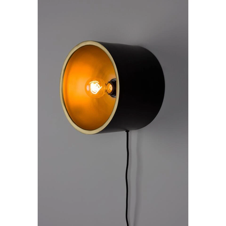 Housecraft Wall Lamp Sunny Round M - Zwart 4 Housecraft Wall Lamp Sunny Round M - Zwart - Afbeelding 4