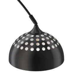 Tectake Booglamp Arcus, Staal, Retro-stijl, 60W, Zwart -Leen Bakker b4ffa1f73389435499f30ca9531a5296