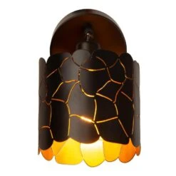 Lucide ALMELO Wandspot - Zwart -Leen Bakker b5ff6312f3bf4b2dbb0bf7881c4b7020