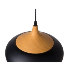 Beliani Hanglamp ANGARA - Zwart Aluminium -Leen Bakker b8f40248cc9b4aaab84c680a631873e4