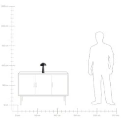 AGUSAN - Tafellamp - Zwart - IJzer -Leen Bakker bb64d4f794c14456a4f03a47b999fc4a