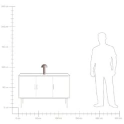 BOJO - Tafellamp - Bruin - IJzer -Leen Bakker bfd616ae427f4a2fa0ba89e28a092249