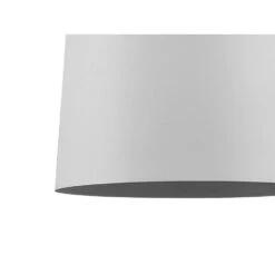 Beliani Hanglamp NEVA - Wit Aluminium -Leen Bakker c16db751a1e445ea90867e77bc13fd4e