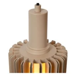 Lucide LAMBRES Hanglamp - Taupe -Leen Bakker c1c8bdf4a0284bb6b9c98941bb0abf6a