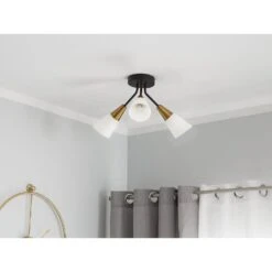 Beliani Muurlamp AROYO - Goud Glas -Leen Bakker c5955f1df75d4b1d96e14f8b1131c420