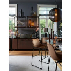 Cilinder Lampenkap Zinc - Taupe - Ø35x34cm -Leen Bakker c5e363d765ff43ccb3d8269c9e544a15