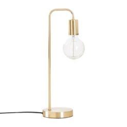 Atmosphera Tafellamp/bureaulamp Design Light - Metallic Goud - 46 Cm -Leen Bakker c6b51d175f924cb0a4184951bccea157