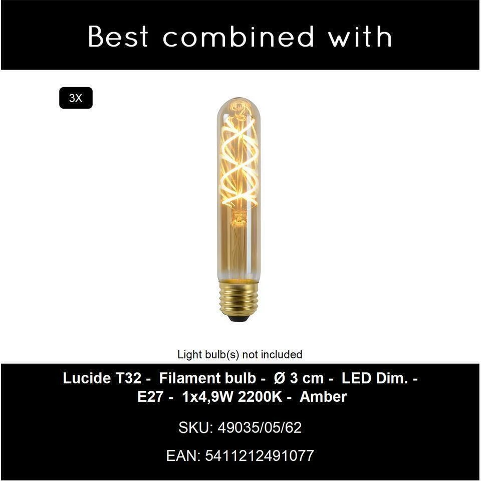 Lucide CORINA Hanglamp - Beige 11 Lucide CORINA Hanglamp - Beige - Afbeelding 11