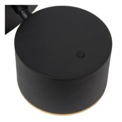 Lucide GIAN Wandlamp - Zwart -Leen Bakker c7a6529995734d4c8e6fccd16a34d891