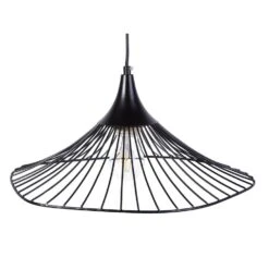 Beliani Hanglamp GIONA - Zwart Metaal -Leen Bakker cb4e86a6d9ab4a14a012508b909a217f