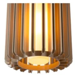 Lucide LAMBRES Hanglamp - Taupe -Leen Bakker d0411930521d43019f45e2ccf081aee7