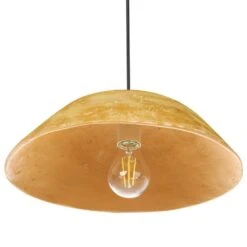 WAYAMBO - Hanglamp - Geel - Papier-maché 14 WAYAMBO - Hanglamp - Geel - Papier-maché -Leen Bakker d057dbce52dd407a80973193f8ad5995