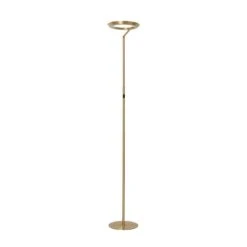 Lucide CELESTE Vloerlamp - Mat Goud / Messing -Leen Bakker d27a5c13b10f4fbab54e08d7520a3ba6