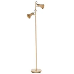 MOYOLA - Staande Lamp - Beige - Metaal -Leen Bakker d3615b4d1c2246b98b19753c40c4c34f