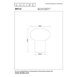 Lucide BIRTLE Tafellamp - Opaal 12 Lucide BIRTLE Tafellamp - Opaal -Leen Bakker d3f5f405ced242c0b62ec6f9f0b67a8d