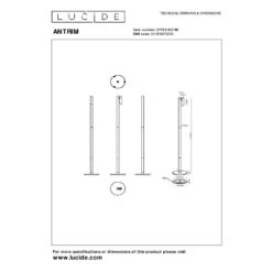 Lucide ANTRIM Leeslamp - Zwart 19 Lucide ANTRIM Leeslamp - Zwart -Leen Bakker d4ffe76085eb45d084086ce42f31f27d