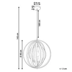 MURRELL - Hanglamp - Lichtbruin - Populierenhout -Leen Bakker d6733056b67d4b00b993204e8ab3cdbd