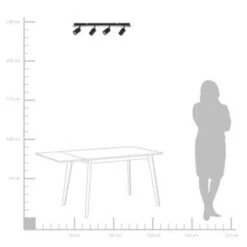 Beliani Muurlamp TIGRIS - Zwart Metaal -Leen Bakker d9e6d937ed3d4bd599dac1b24ad884d6