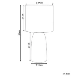 BELIHUL - Tafellamp - Gebroken Wit - Keramiek -Leen Bakker dbcfe75234744704ba7cd7defa0def89