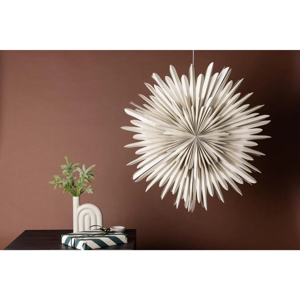 Svea - Kyoto Ster Hanglamp - ø 100 Cm - Beige 2 Svea - Kyoto Ster Hanglamp - ø 100 Cm - Beige - Afbeelding 2