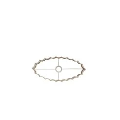 Lampenkap Ovaal Disli - Crème - 45x21x22cm -Leen Bakker deb411ec5d324830b8a2f32ff549cc95