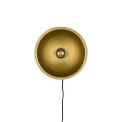 Puur - Dudley Wandlamp Rond M - Zwart/goud -Leen Bakker e4ee9b6984ef40378d4c68d2dcb6c496