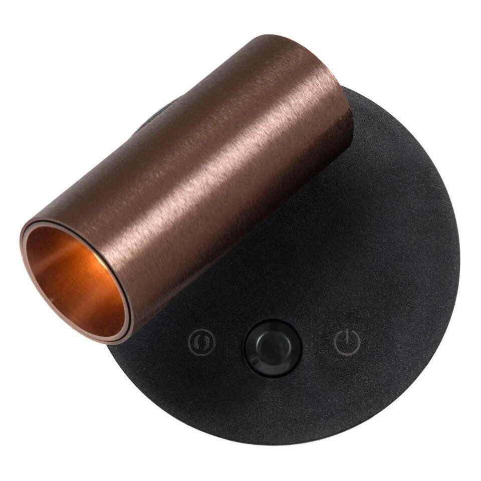 Lucide TONI Wandspot - Koffie 4 Lucide TONI Wandspot - Koffie - Afbeelding 4