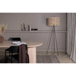 Svea - Veda Vloerlamp - 160 Cm - Rattan -Leen Bakker e7b19b3a98b349dfb6cb21a89a4935da