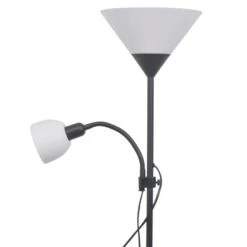 VidaXL Vloerlamp Zwart -Leen Bakker eb7958e4e2e1461085964ac5b439ad54