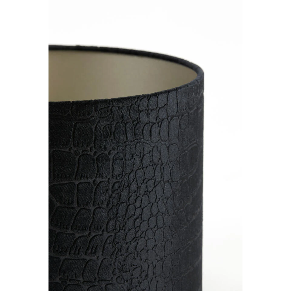 Cilinder Lampenkap Praya - Zwart - Ø30x21cm 3 Cilinder Lampenkap Praya - Zwart - Ø30x21cm - Afbeelding 3