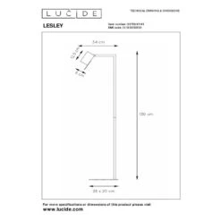 Lucide LESLEY Leeslamp - Taupe 15 Lucide LESLEY Leeslamp - Taupe -Leen Bakker ec6a14d2bc254bb59cb38bb01ef97caf