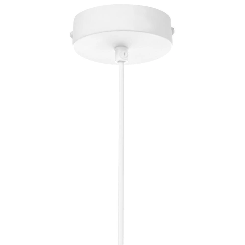 OLIMAR - Hanglamp - Gebroken Wit - Papier-maché 8 OLIMAR - Hanglamp - Gebroken Wit - Papier-maché - Afbeelding 8