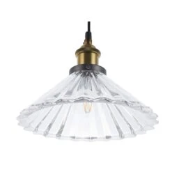 Beliani Hanglamp COLORADO - Transparant Glas 7 Beliani Hanglamp COLORADO - Transparant Glas -Leen Bakker ee08dfe47bb440f0a6baee7c23ac95e4