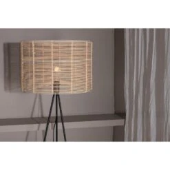 Svea - Veda Vloerlamp - 160 Cm - Rattan -Leen Bakker f0641f9f320043b1b2a1c9d69ba99d7f