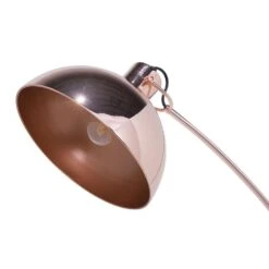 Beliani Staande Lamp DINTEL - Koper Metaal -Leen Bakker f1d08d55383343f49da7464e6d42dbf4