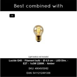 Lucide DAVIN Tafellamp - Opaal 13 Lucide DAVIN Tafellamp - Opaal -Leen Bakker f3d8fba0c2774f7dab909083047abb5d