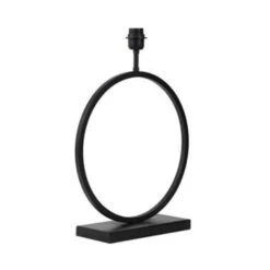 Lampvoet LIVA - Mat Zwart - M -Leen Bakker f64a0797c56a4cf893af6e09f41cccc3