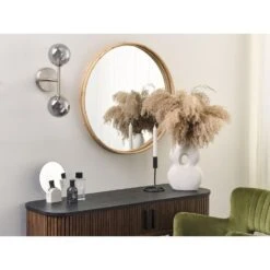 Beliani Muurlamp RAMIS - Zilver Staal -Leen Bakker f7d3d16b19af49cca3d390f628535910