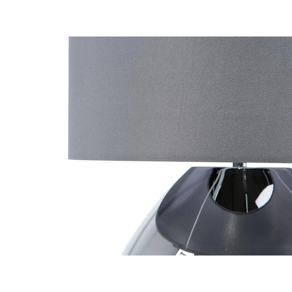 Beliani Tafellamp RONAVA - Grijs Metaal 4 Beliani Tafellamp RONAVA - Grijs Metaal - Afbeelding 4