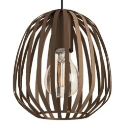 EGLO Espinal Hanglamp - 3xE27 - B 90 Cm - Brons - Staal -Leen Bakker f8a5210716fa4da28cff338da7143ec1
