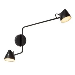 Lucide MILNE Wandlamp - Zwart 12 Lucide MILNE Wandlamp - Zwart -Leen Bakker fdeb073784204a2aaae23a3ef3cf22b8