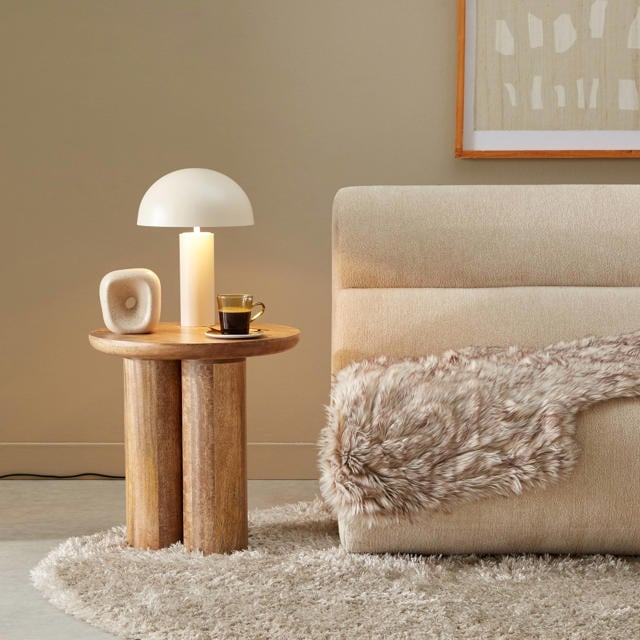 Leen Bakker 38 Leen Bakker -Leen Bakker nous living tafellamp dolce beige 8719542727543