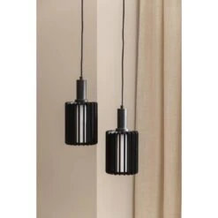 Hanglamp Janet - Zwart - Ø15 X 150 Cm -Leen Bakker sf 60101419 1010