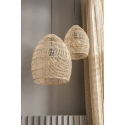 Hanglamp Sarah - Naturel - 150xØ28,5 Cm -Leen Bakker sf 60105026 1010