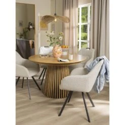 Hanglamp Noam - Bruin - 120x60x63 Cm -Leen Bakker sf 60105036